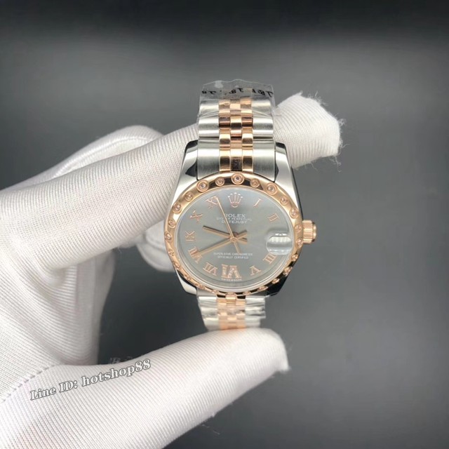 劳力士手表 Rolex经典款女款腕表 ZP厂精品 劳力士日志31mm 2824机芯 gjs1653